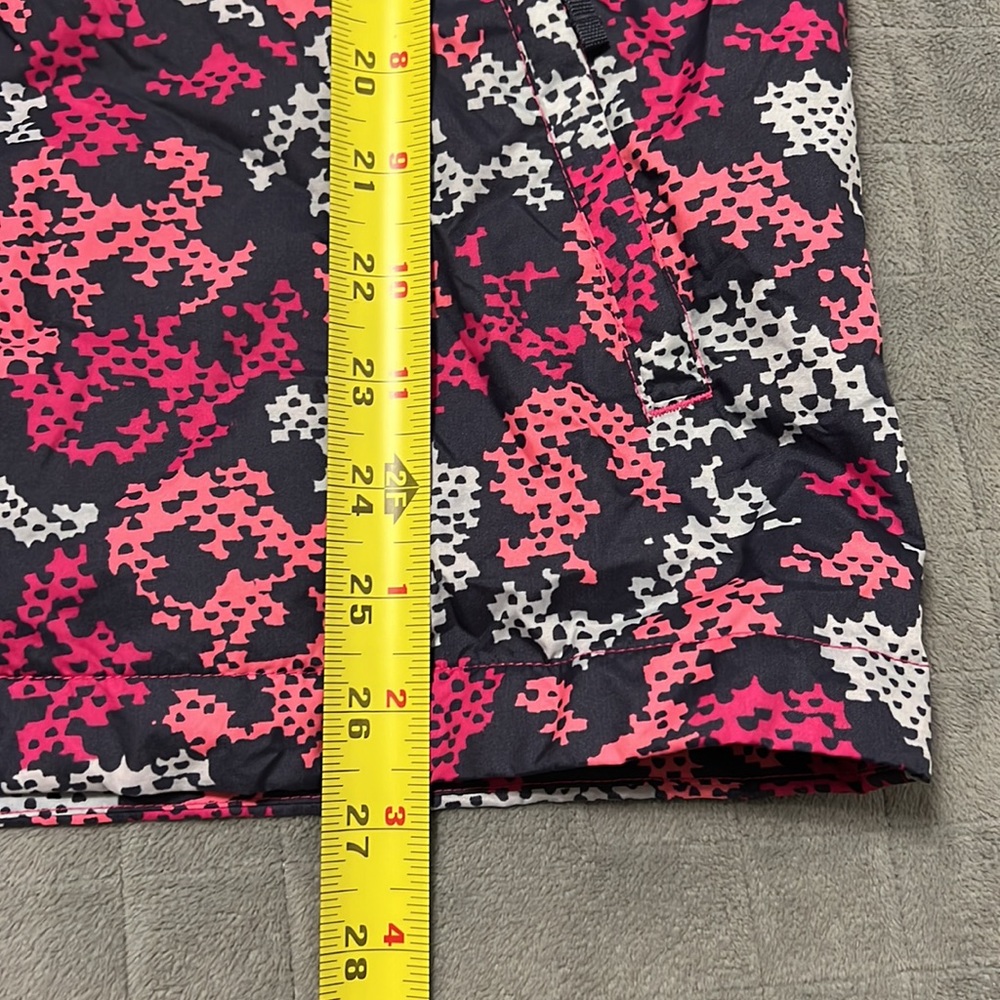Columbia Hooded Jacket, Windbreaker, Rain, Pink, Gray, Lightweight, Size XL - Picture 10 of 10